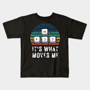 Gamer Shirt it's what moves me Kids T-Shirt